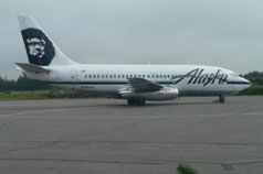 Alaska Airlines 737-400 Jet