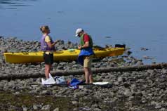 Kayaking is fun!