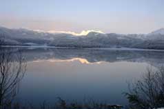 View across Eyak Lake